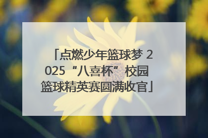点燃少年篮球梦 2025“八喜杯”校园篮球精英赛圆满收官