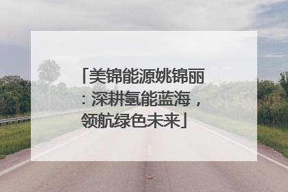 美锦能源姚锦丽：深耕氢能蓝海，领航绿色未来