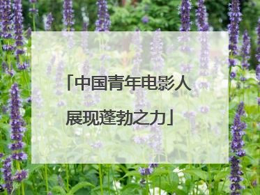 中国青年电影人展现蓬勃之力