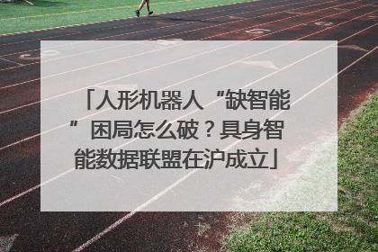 人形机器人“缺智能”困局怎么破？具身智能数据联盟在沪成立