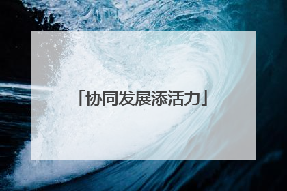 协同发展添活力