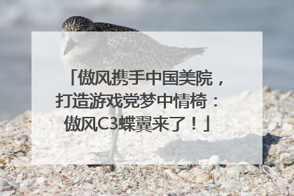 傲风携手中国美院，打造游戏党梦中情椅：傲风C3蝶翼来了！