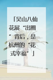 吴山八仙花展“出圈”背后，是杭州的“花式幸福”