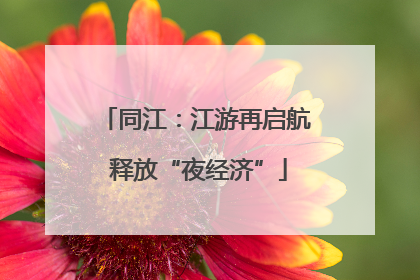 同江：江游再启航 释放“夜经济”