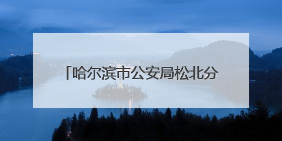 哈尔滨市公安局松北分局：多措并举推动12367服务平台深入人心