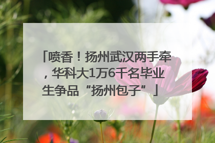 喷香！扬州武汉两手牵，华科大1万6千名毕业生争品“扬州包子”