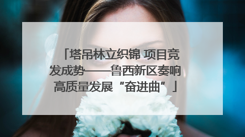 塔吊林立织锦 项目竞发成势——鲁西新区奏响高质量发展“奋进曲”
