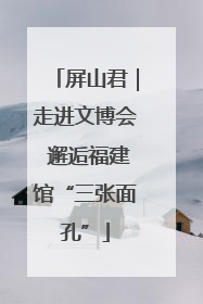 屏山君｜走进文博会 邂逅福建馆“三张面孔”