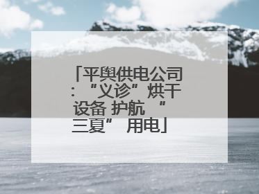 平舆供电公司：“义诊”烘干设备 护航 “三夏” 用电