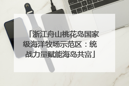 浙江舟山桃花岛国家级海洋牧场示范区：统战力量赋能海岛共富