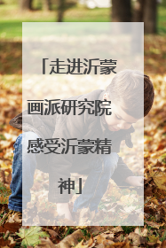 走进沂蒙画派研究院感受沂蒙精神