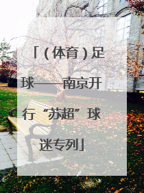 （体育）足球——南京开行“苏超”球迷专列