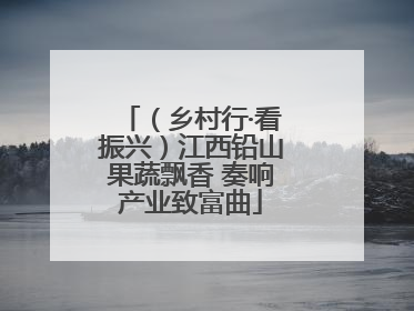 （乡村行·看振兴）江西铅山果蔬飘香 奏响产业致富曲