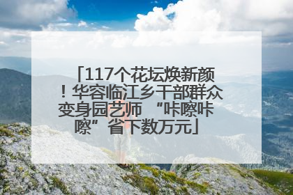 117个花坛焕新颜！华容临江乡干部群众变身园艺师 “咔嚓咔嚓”省下数万元