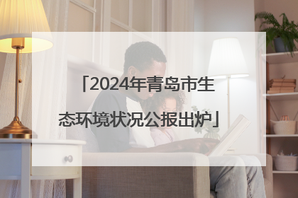 2024年青岛市生态环境状况公报出炉
